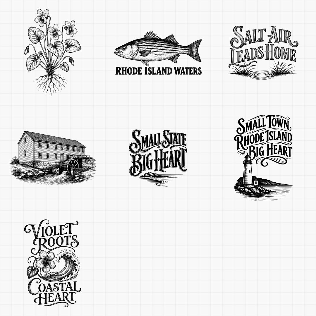 Rhode Island State Pride & Travel Designs - Thumbnail 6