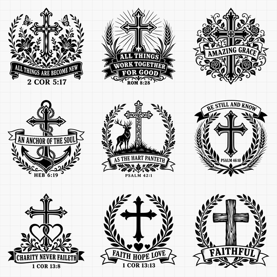 Scripture Cross Designs - Thumbnail 2