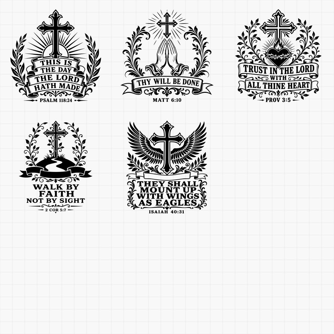 Scripture Cross Designs - Thumbnail 5