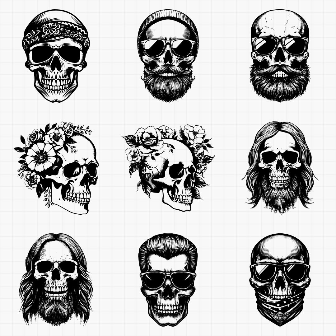 Skull Designs Pack - Thumbnail 7