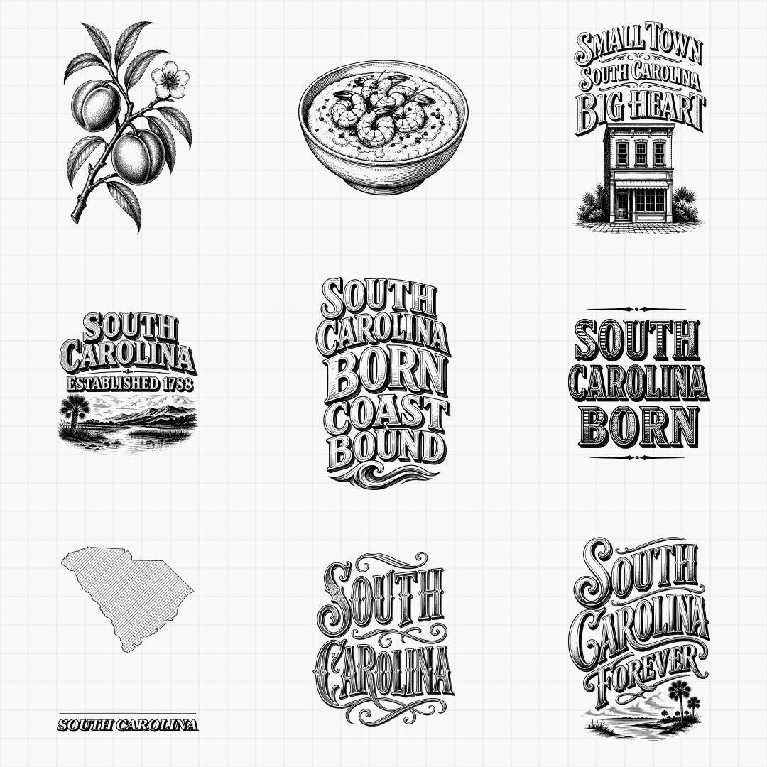 South Carolina State Pride & Travel Designs - Thumbnail 4
