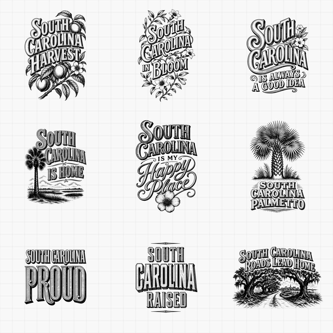 South Carolina State Pride & Travel Designs - Thumbnail 5