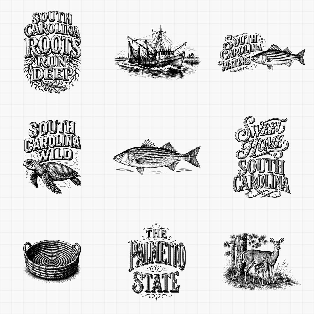 South Carolina State Pride & Travel Designs - Thumbnail 6