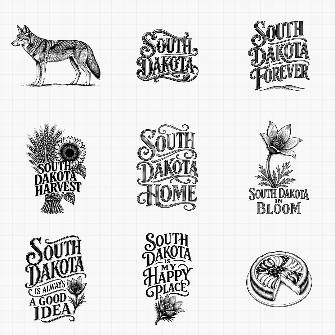 South Dakota State Pride & Travel Designs - Thumbnail 4