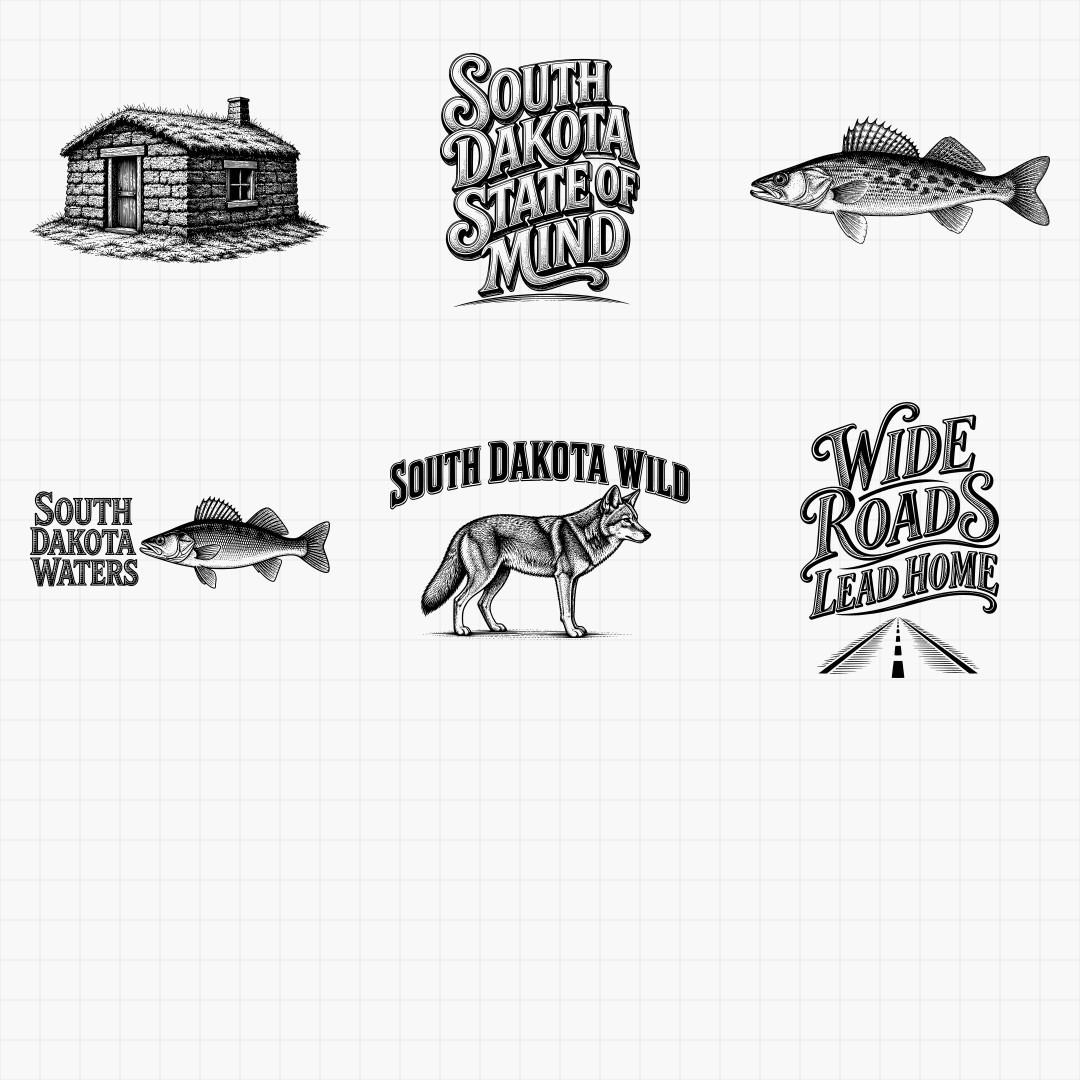 South Dakota State Pride & Travel Designs - Thumbnail 6