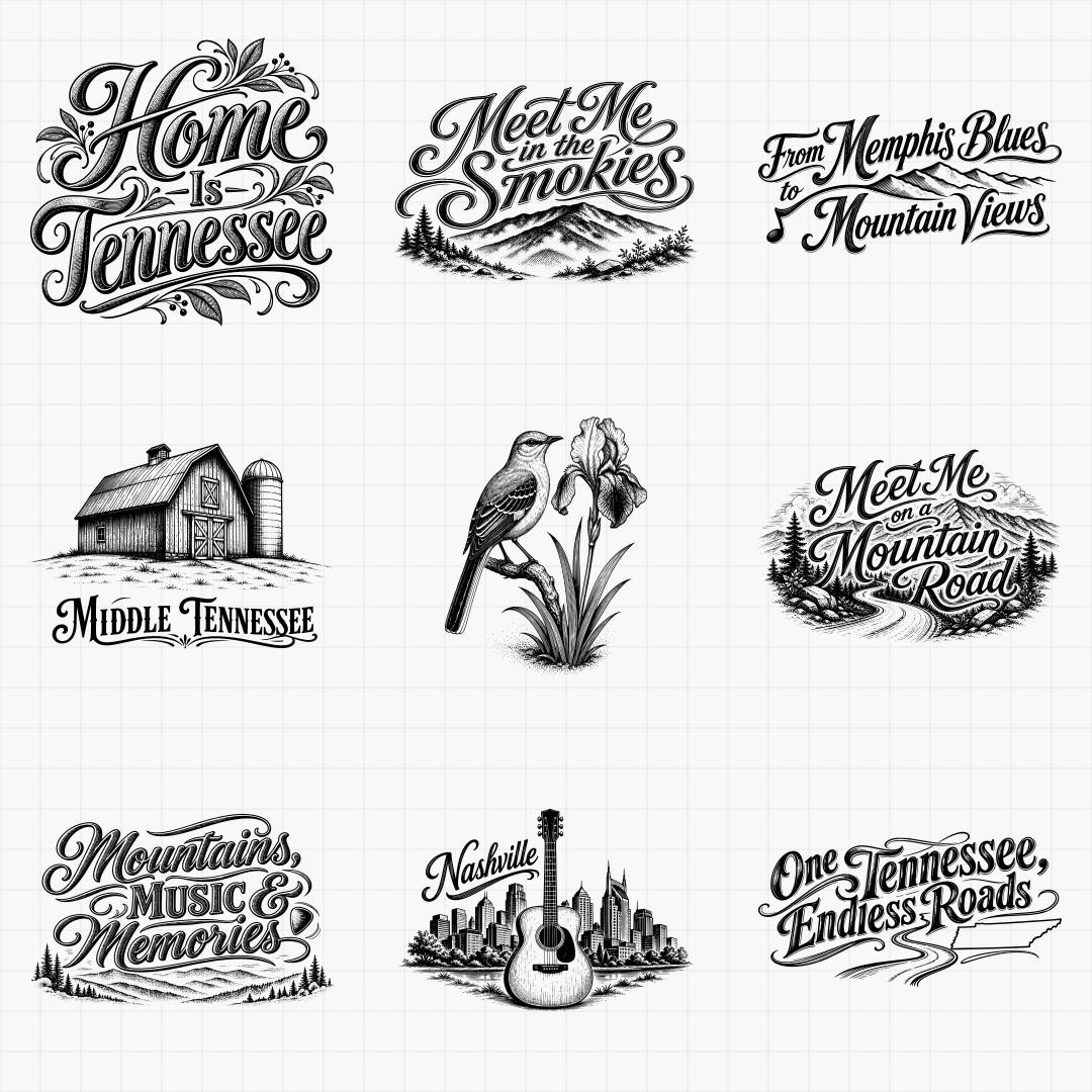 Tennessee State Pride & Travel Designs - Thumbnail 3