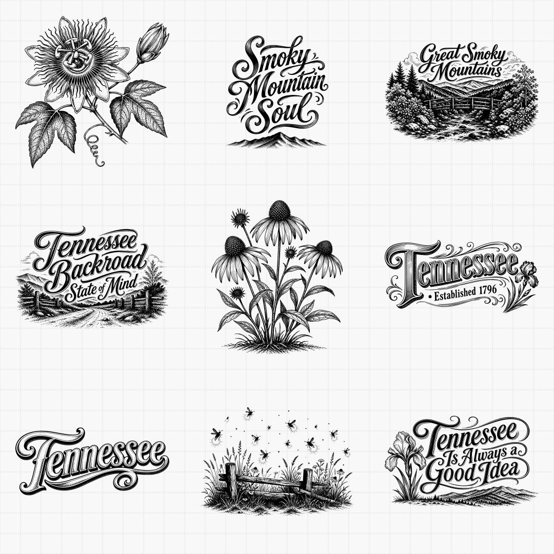 Tennessee State Pride & Travel Designs - Thumbnail 4