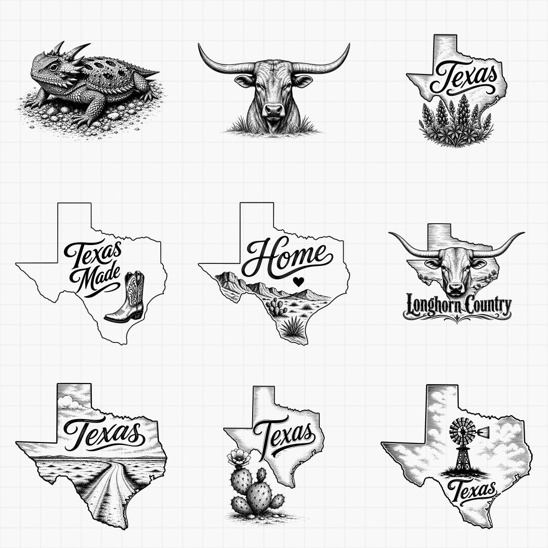 Texas State Pride & Travel Designs - Thumbnail 5