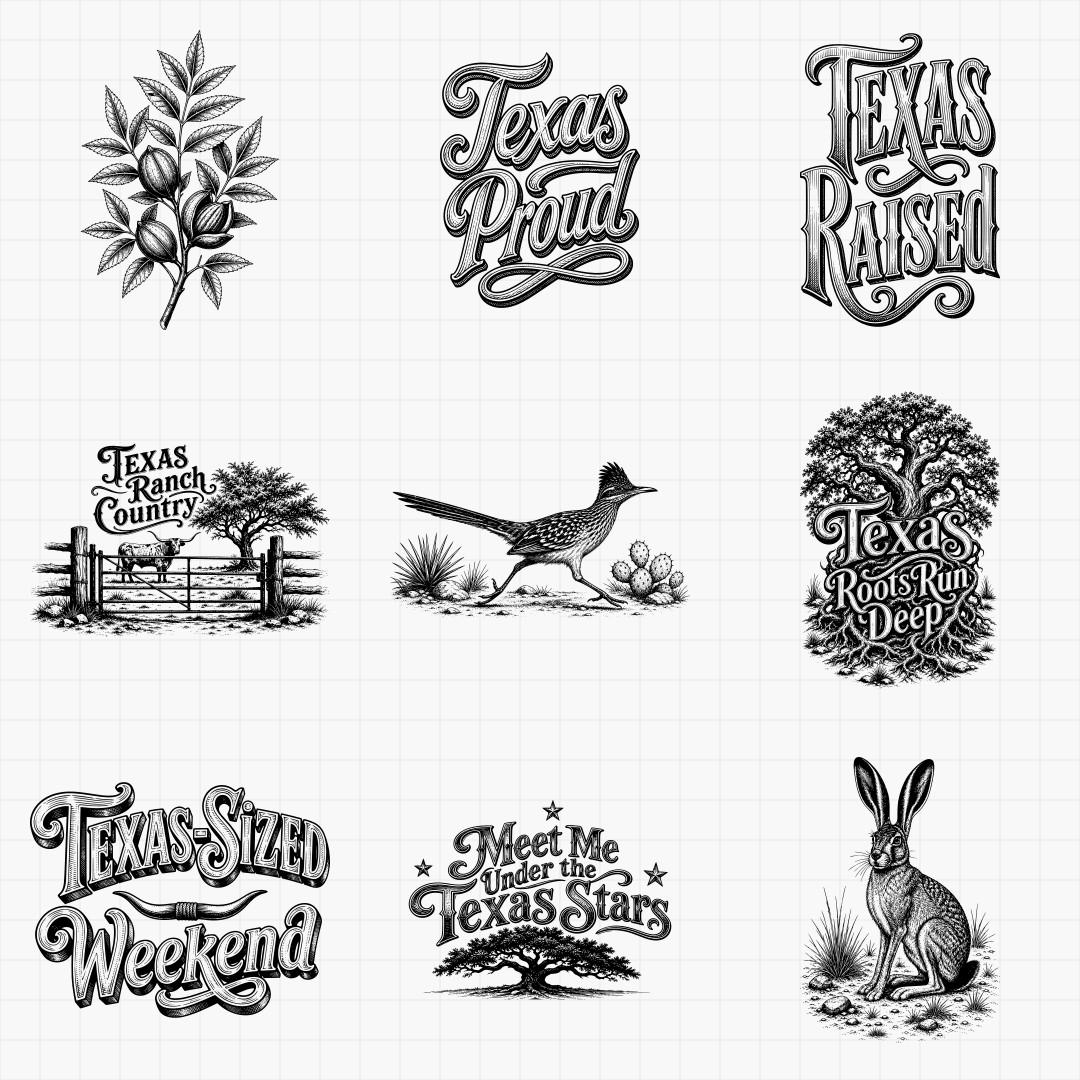 Texas State Pride & Travel Designs - Thumbnail 6