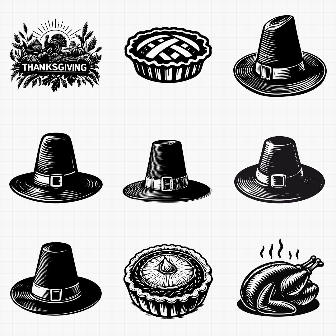 Thanksgiving And Fall Design Pack - Thumbnail 11