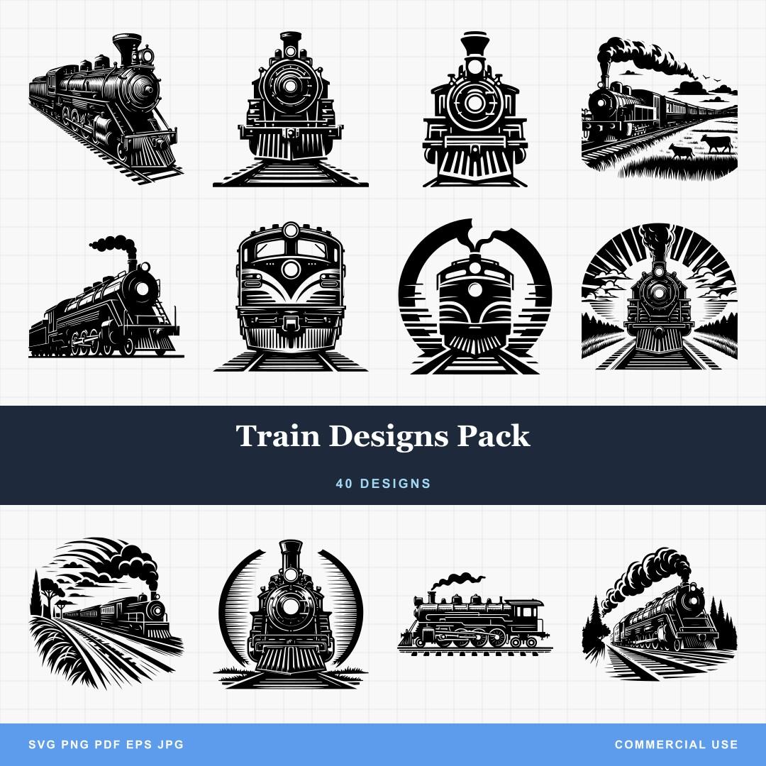 Train Designs Pack