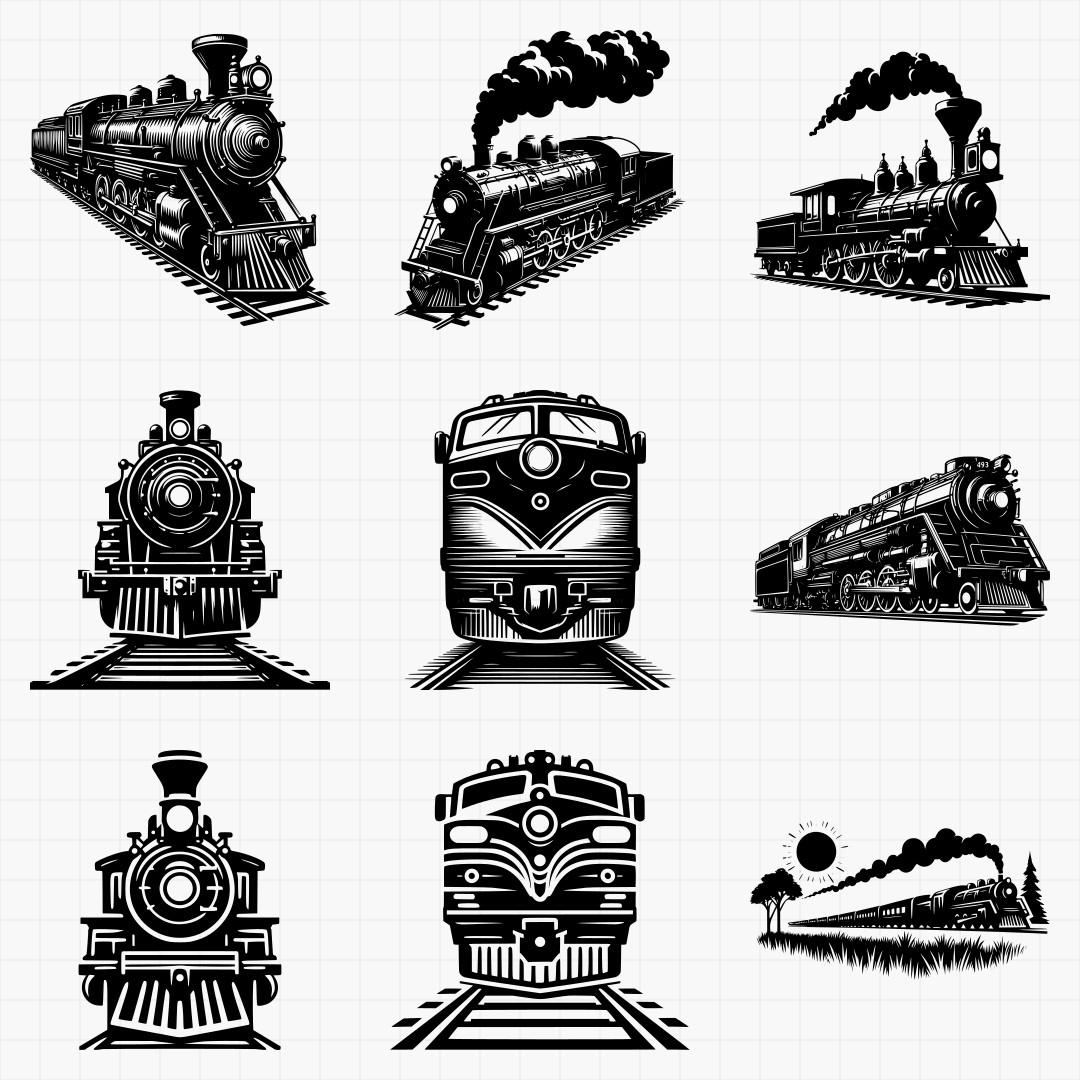 Train Designs Pack - Thumbnail 2