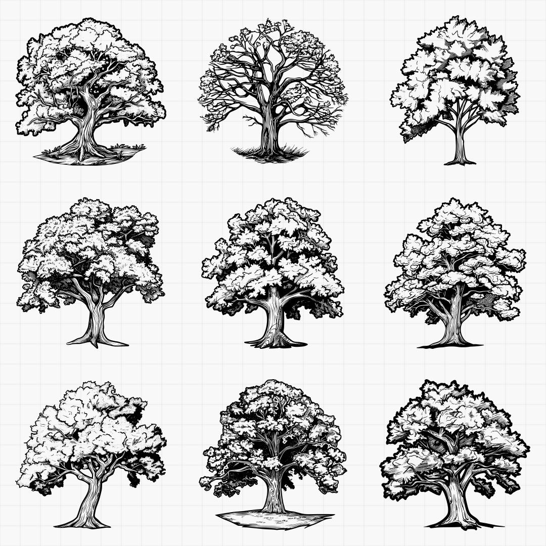 Trees Design Pack - Thumbnail 6