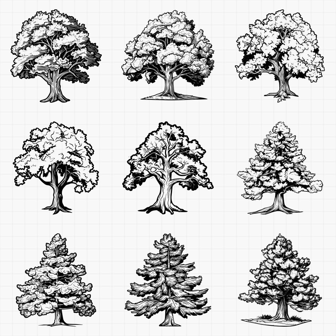 Trees Design Pack - Thumbnail 9