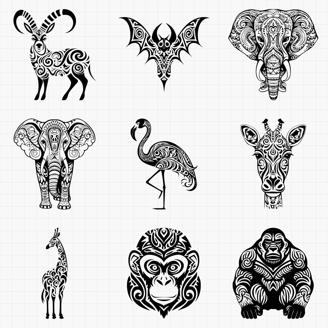 Tribal African Animal Pack - Thumbnail 2
