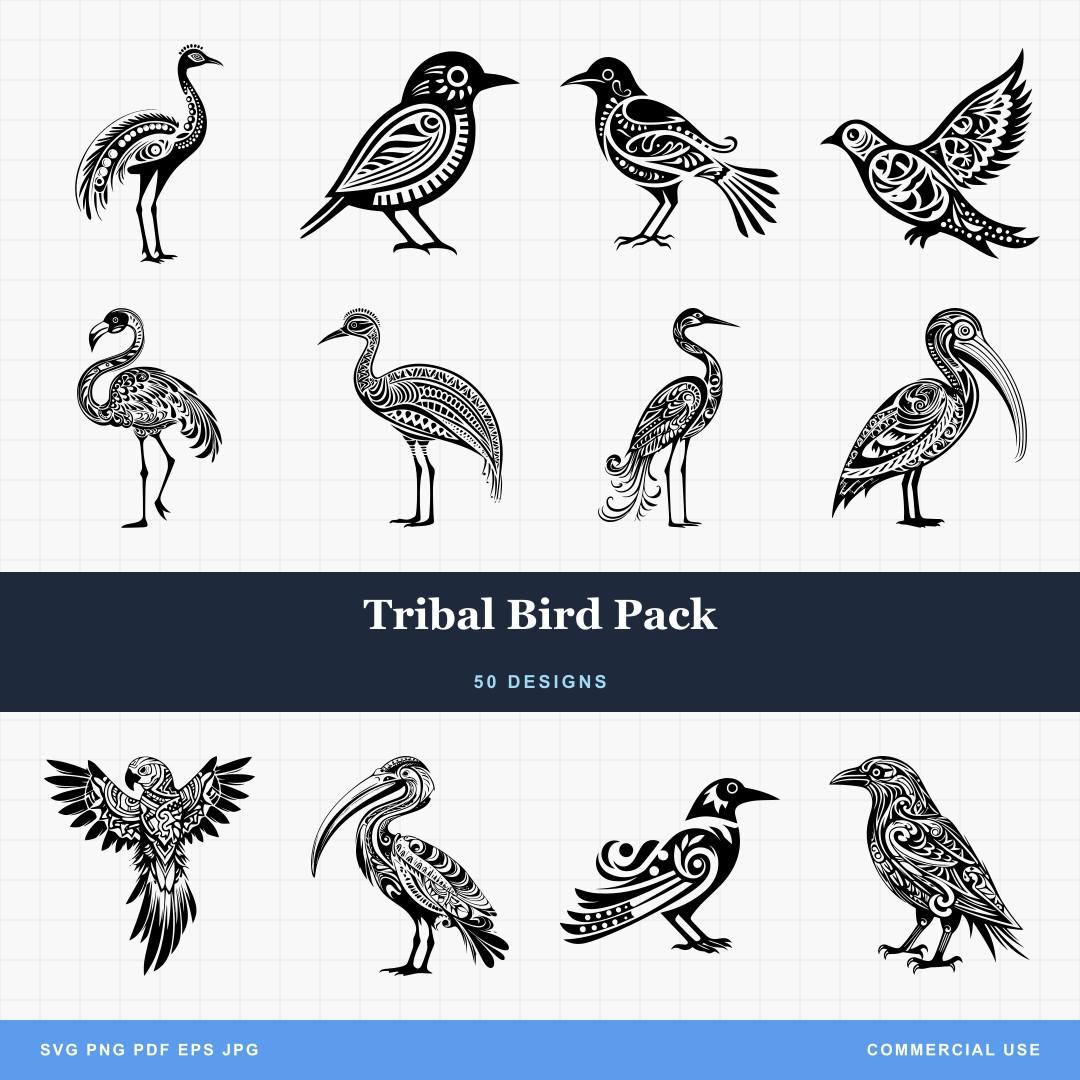 Tribal Bird Pack