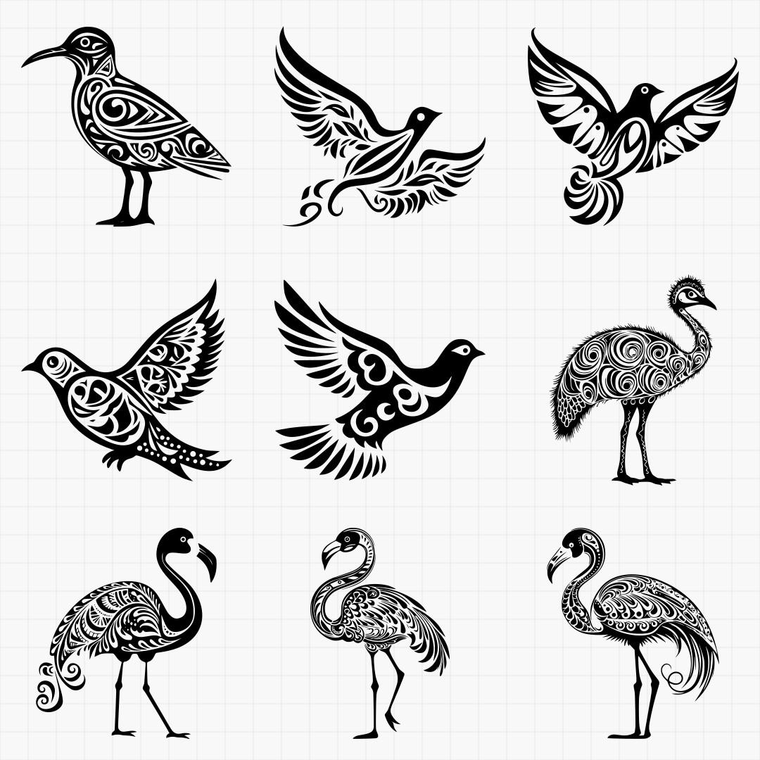 Tribal Bird Pack - Thumbnail 3