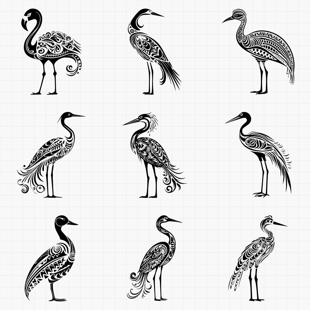 Tribal Bird Pack - Thumbnail 4