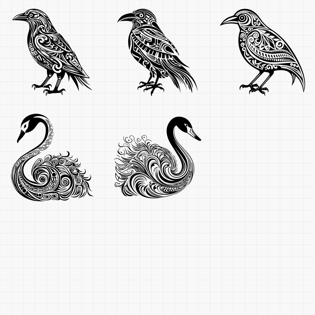 Tribal Bird Pack - Thumbnail 7