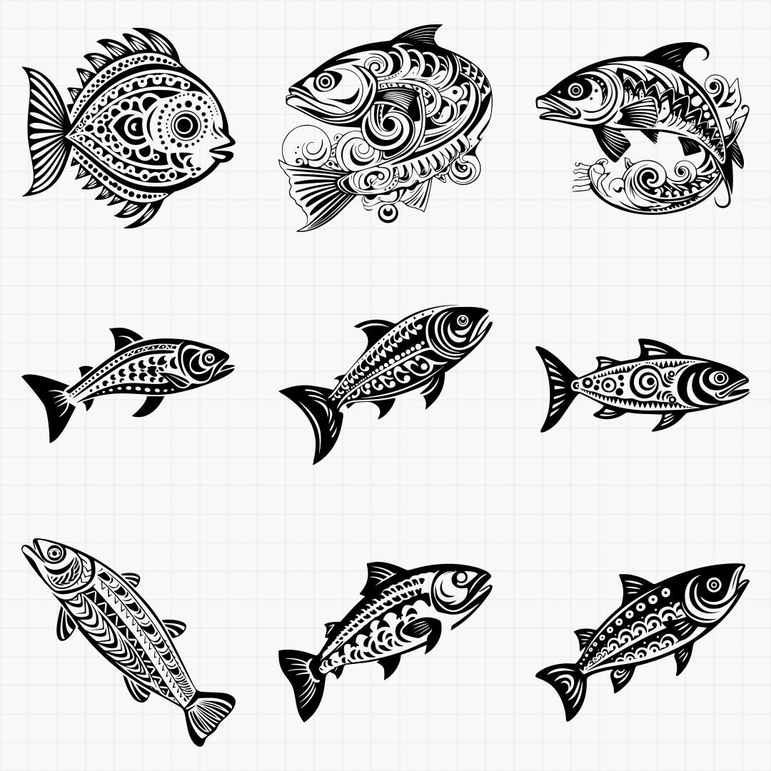 Tribal Fish Pack - Thumbnail 5