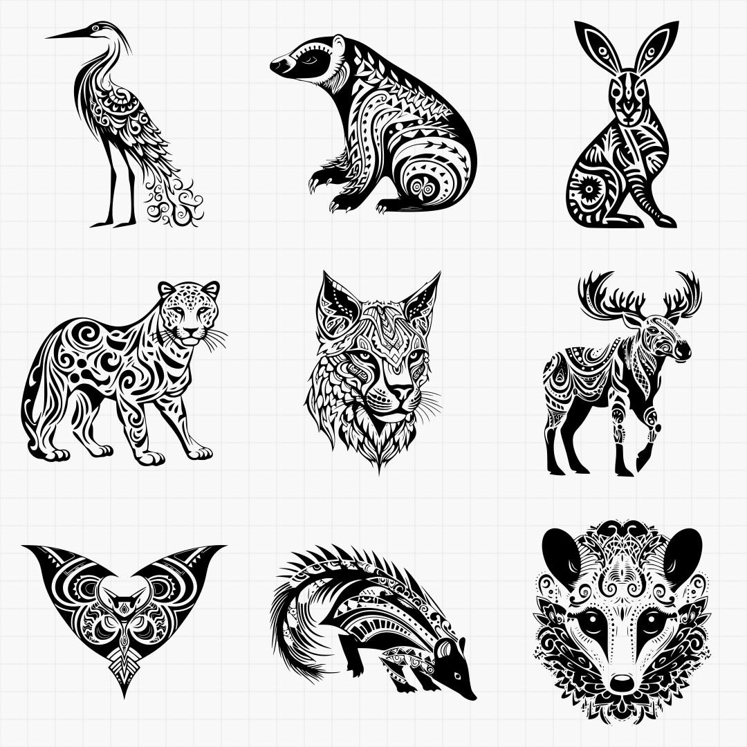 Tribal North American Animal Pack - Thumbnail 3