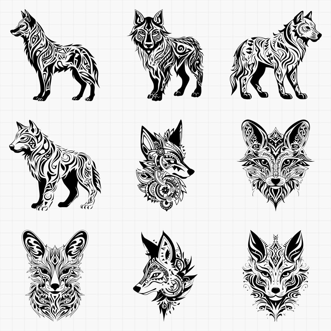 Tribal Wild Canine Pack - Thumbnail 2