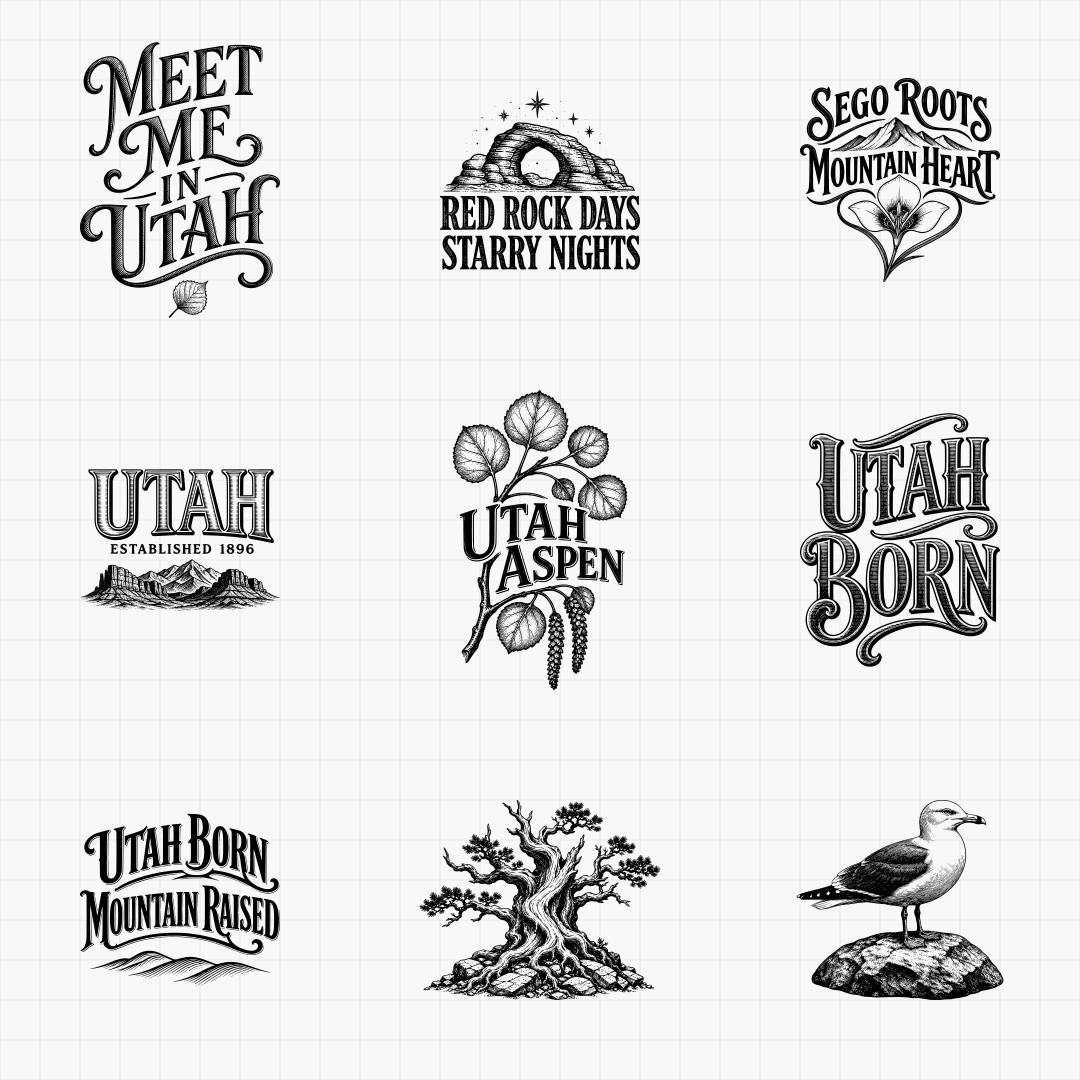 Utah State Pride & Travel Designs - Thumbnail 3