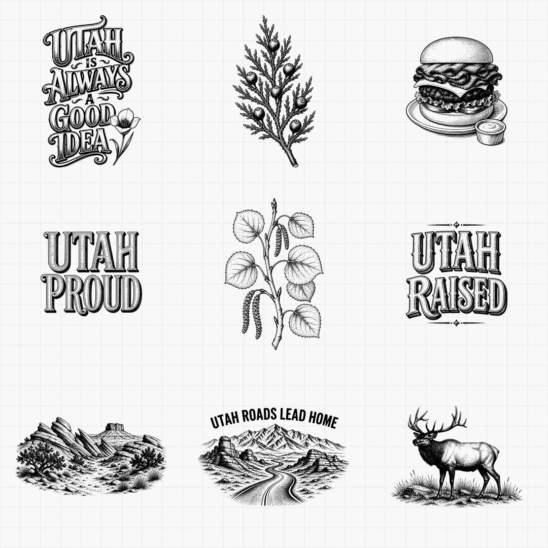 Utah State Pride & Travel Designs - Thumbnail 5