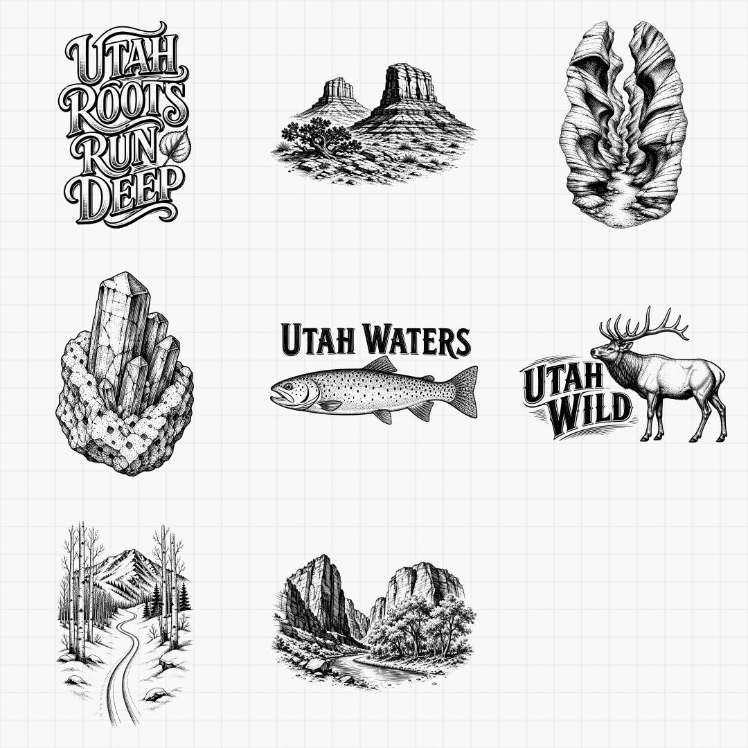 Utah State Pride & Travel Designs - Thumbnail 6