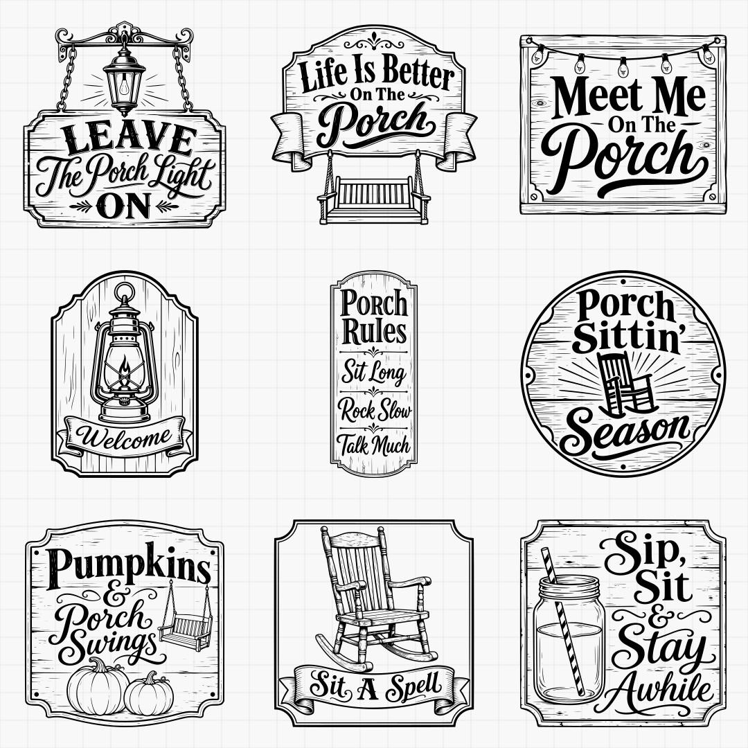 Vintage Porch Signs - Thumbnail 3