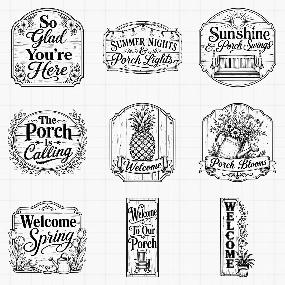 Vintage Porch Signs - Thumbnail 4