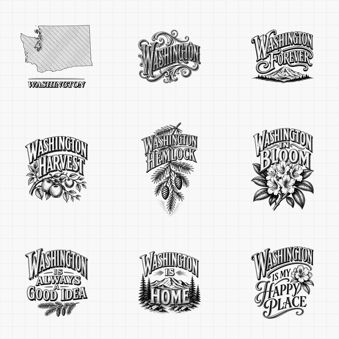 Washington State Pride & Travel Designs - Thumbnail 5