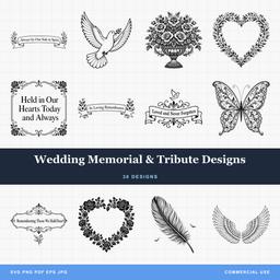 Wedding Memorial & Tribute Designs