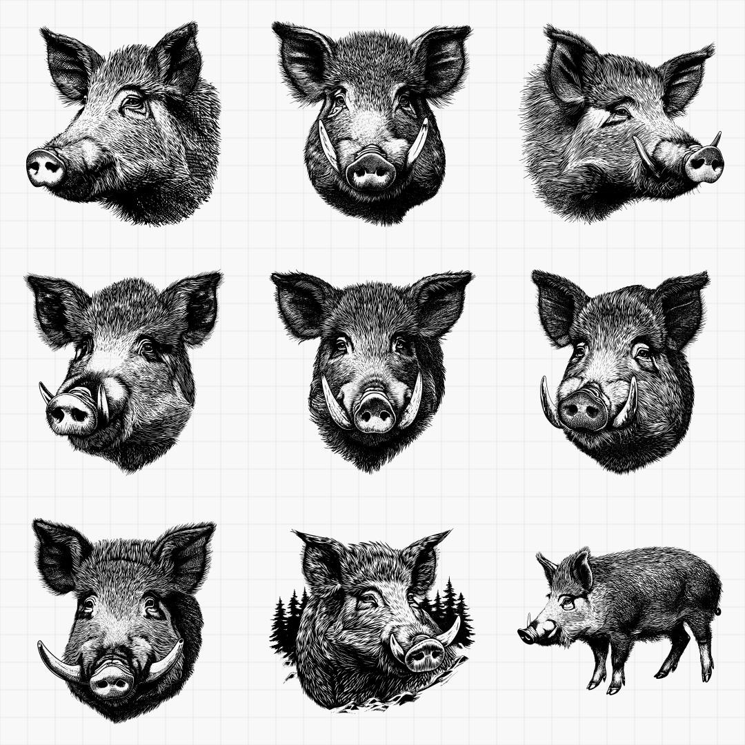 Wild Boar Designs Pack - Thumbnail 2