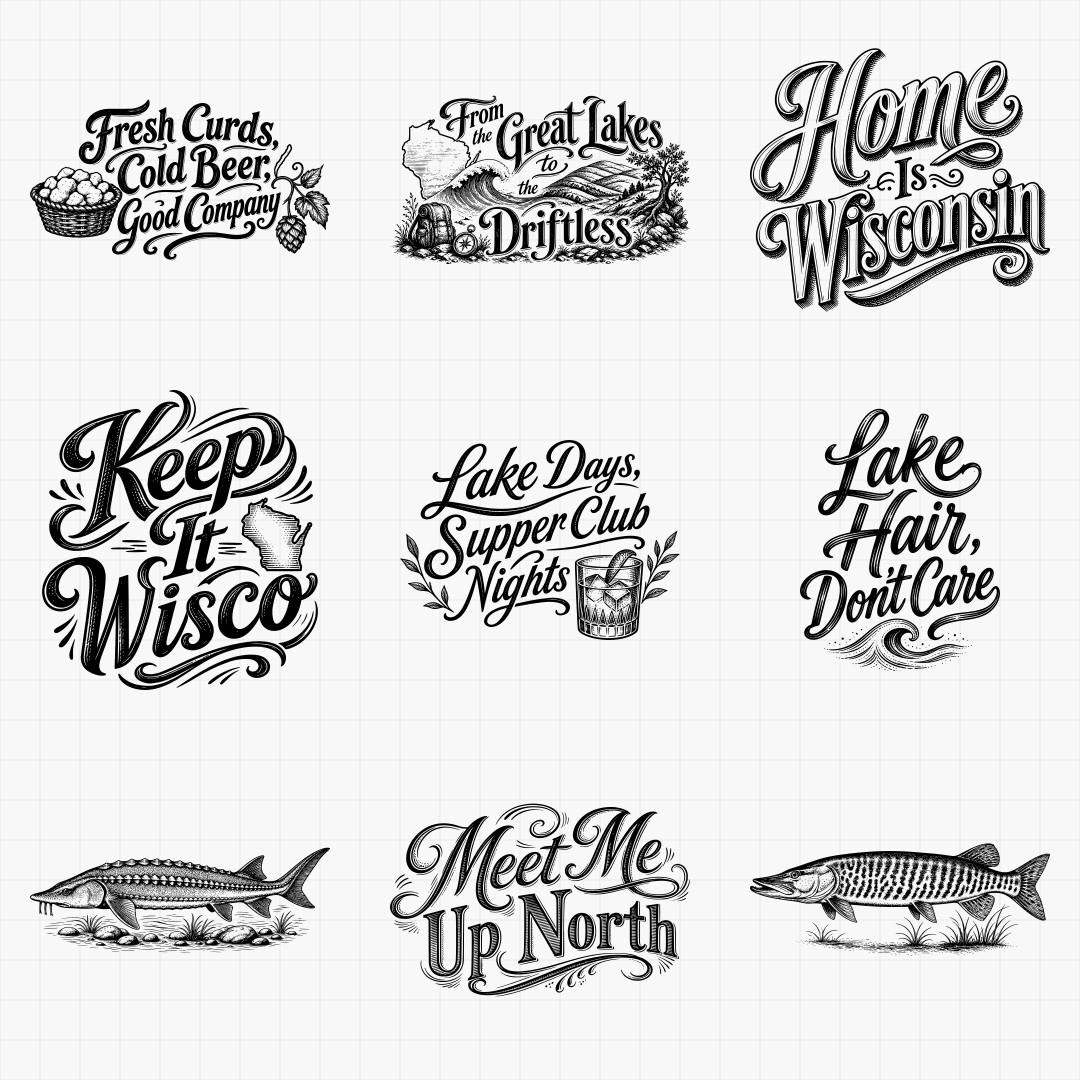 Wisconsin State Pride & Travel Designs - Thumbnail 3