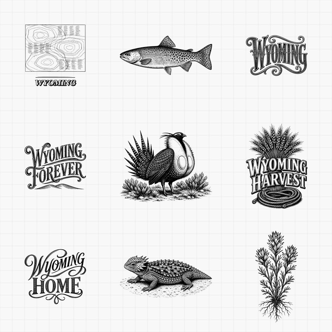 Wyoming State Pride & Travel Designs - Thumbnail 4