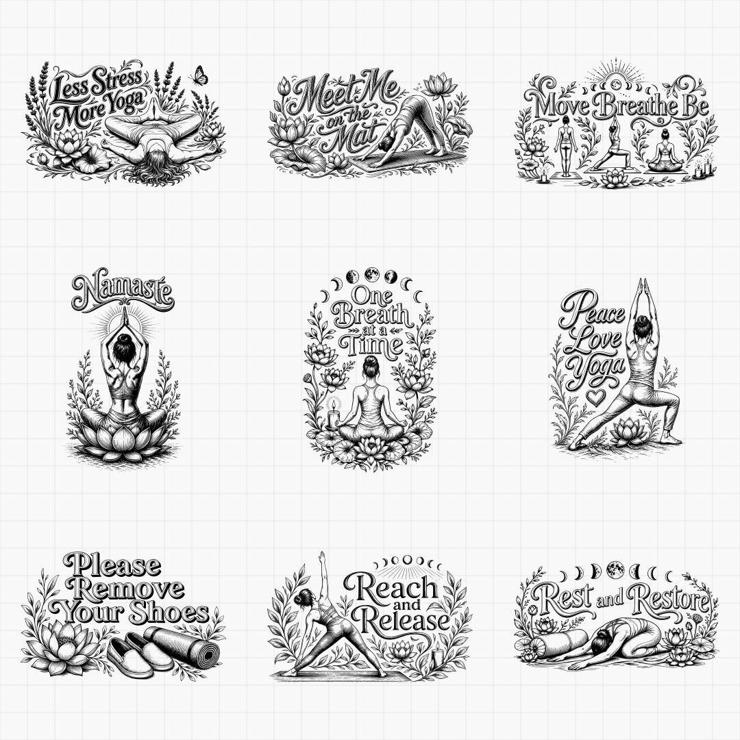 Yoga Studio Signs - Thumbnail 3