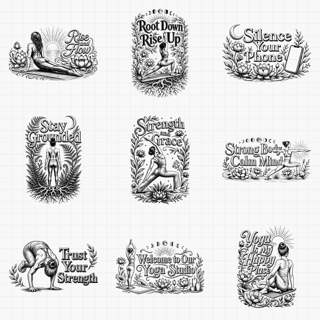 Yoga Studio Signs - Thumbnail 4