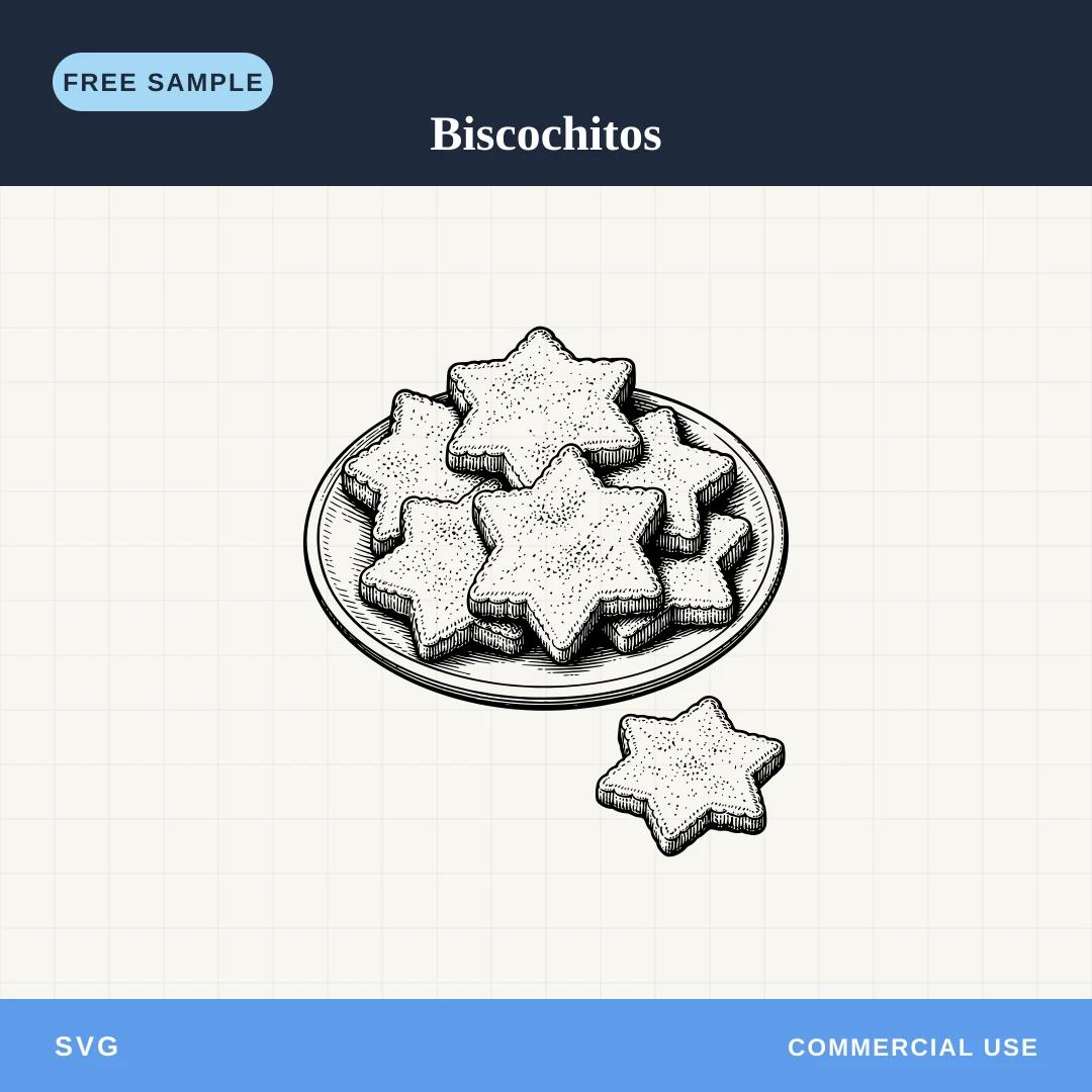 Free Biscochitos SVG