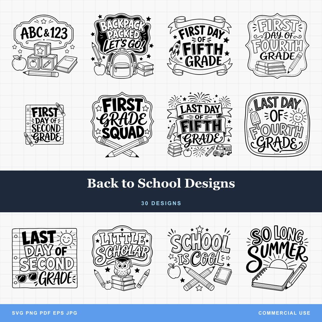 Back to School Designs
